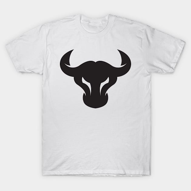 Bull Head T-Shirt by Abeer Ahmad